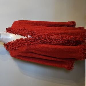 Chico's Red Cardigan